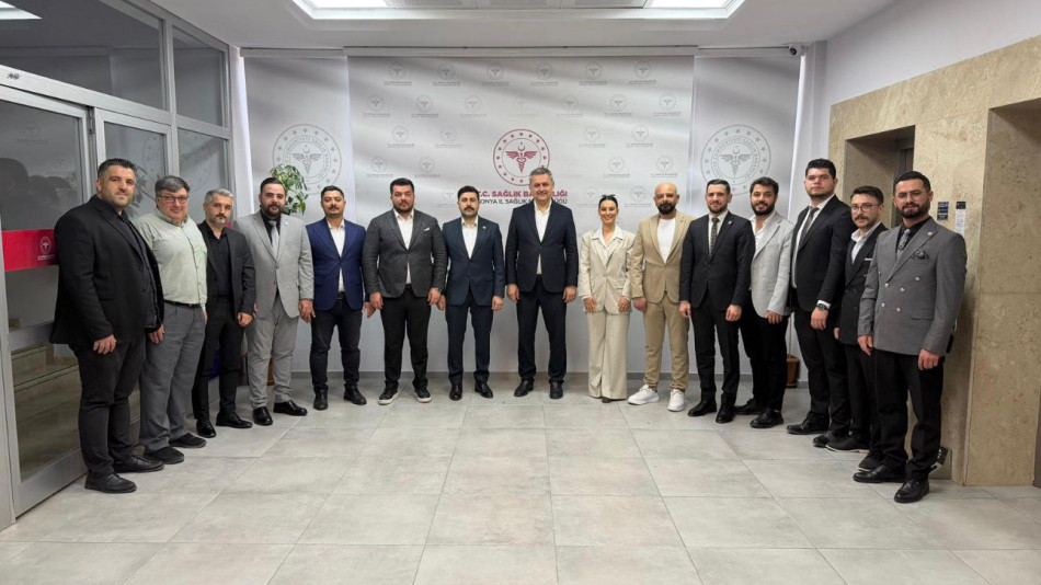 GENEL BAŞKAN OSMAN KAYA VE YÖNETİM HEYETİ, KONYA'DA ÇÖZÜM ODAKLI SAĞLIK ZİYARETLERİNDE BULUNDU.